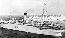 Cunard Liner 
SS  Scythia